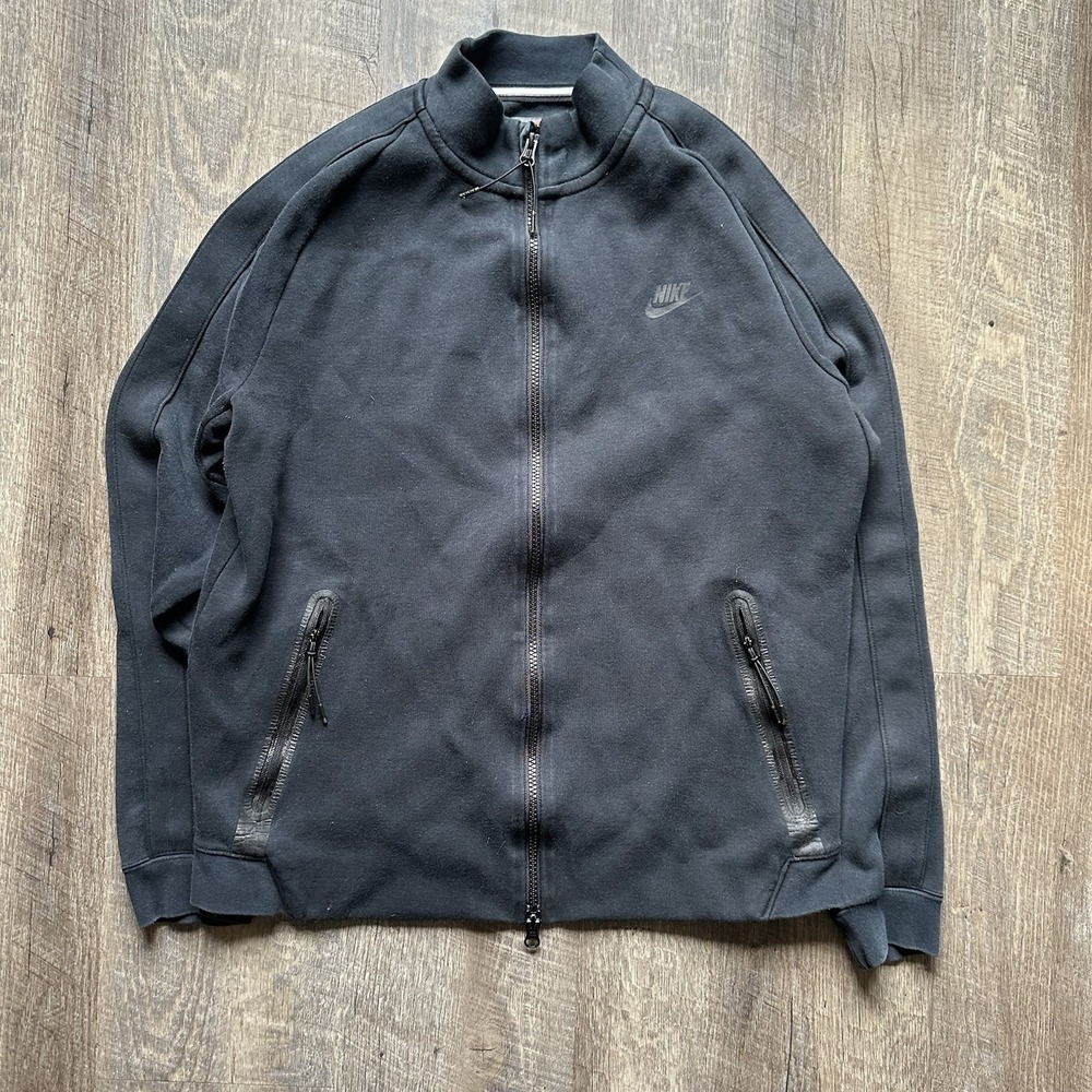 Nike Black Sportswear‎ Full Zip Tech Fleece Women's Size Medium EUC 842845-010